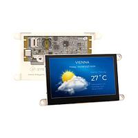 4D Systems SK-GEN4-ESP32-43CT Starter Kits Starter Kit for gen4-ESP32-43CT with 4D-UPA, 30-way FFC cable (4D-FFC-150), gen4-Breakout module, WiFi Antenna and 4GB Industrial microSD Card