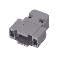 Amphenol CONEC 300X10989X Two Piece Backshell 9P HOOD GREY LONG JACK SCR