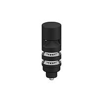 Banner Engineering TL50BLGB2AOS3Q Tower Lights Beacon Tower Light: 2-Color Sealed; Omnidirectional Pulsed Audible Indicator; Voltage: 12-30 V dc or 24 V ac; Environmental Rating: IP67; Input: Bimodal; Colors: Green steady Blue flash; 4-pin M12 Integral QD