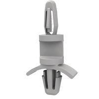 Essentra Components FLCBS-16-01 Snap Lock CB Spt,Flexible,Natural,1 in Spc