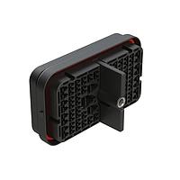 Amphenol SINE Systems ARB12-102PBR-L018 Connectors 102 Position Receptacle with Flange, Reduced Diameter Seal, Keyed B, Black