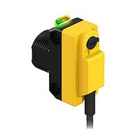 Banner Engineering QS18VP6CV45Q5 Photoelectric Sensors WORLD-BEAM QS18 Series: Convergent; Focal Point: 43 mm; Input: 10-30 V dc; Output: Complementary Solid-State PNP; 150 mm (6 in) M12 Pigtail QD