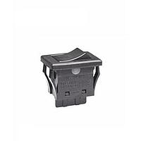 NKK Switches JWMW11RAA Rocker Switches SPST TV5 RATED BLACK CAP PANEL SEAL