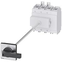 SIEMENS 3LD23181TL11 Rotary DISC SW 160A DOOR ROT HDL 4HOLE BLK 4P