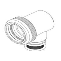 AMP Connectors - TE Connectivity TXR40AB90-2412AI Tinel Lock Adapter TXR40AB90-2412AI