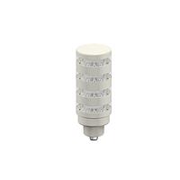 Banner Engineering TL50BLBR2AOS3 Tower Lights Beacon Tower Light: 2-Color Sealed; Omnidirectional Pulsed Audible Indicator; Voltage: 12-30 V dc or 24 V ac; Environmental Rating: IP67; Input: Bimodal; Colors: Blue steady Red flash; 2 m (6.5 ft) Integral Cable