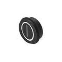 EAO 09-0S12.5010 Keypad Symbol Insert 09.Caps Color Black.Backlight Color White.5010, "ON"/"OFF" (push-push)