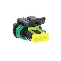 AMP Connectors - TE Connectivity 444043-1 Housings HSG ASSY 3POS MULTI