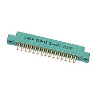 Cinch 50-15A-20 With Flanges 15P CARD EDGE CONN SNGL ROW SCKT .156