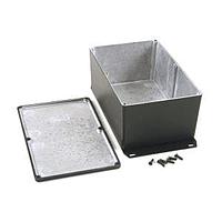 Hammond Manufacturing 1590WEFBK Die-cast box Diecast Alum Flanged 7.38x3.07x4.7" Blac