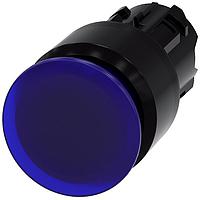 SIEMENS A6X30137239 Mushroom ILLUM. MUSHROOM PUSHBUTTON. 30MM. BLUE