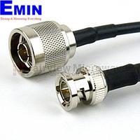 Fairview FMC0108058LF N Male to BNC Male Cable RG-58 Coax and RoHS Compliant