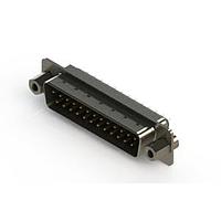 EDAC 627-025-228-043 D-Sub Connectors - Standard Density Vertical Metal Body D-Sub Connector