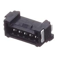 Molex 505568-0571 Shrouded MicroLockPlus 1.25MM VERT HDR SR 5CKT BLK