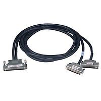 Advantech PCL-10268-1E Serial Cable SCSI-100 to 2*SCSI-68 Ribbon-Type Cable, 1m