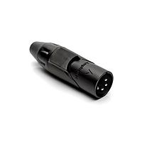 Amphenol Audio AX4MB0M Connectors 4P PIN M PLUG BLK W BLK MRK SLEEVE
