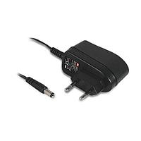 MEAN WELL GSM06E09-P1J Fixed Plugs 6W 9V 0.66A Euro Medical Adaptor