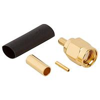 Amphenol RF 132114RP Connectors SMA ST CRMP PLG RG 174/316 GOLD REV POL