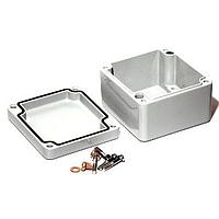 Hammond Manufacturing 1590Z100GY Thick Wall HeavyDutyAlum/wMount 2.94x1.6x3.2"Grey