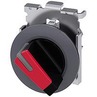 SIEMENS A6X30140214 Short Handle SELECTOR SWITCH. O-I. RED