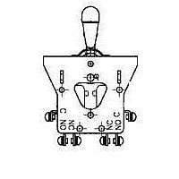 Honeywell 111AT25 Toggle Switches DPDT 2 pos Scrw term LOCK LEVER Toggle S