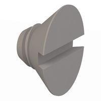 Essentra Components 022520A025 Slotted Countersunk 82 Slotted CSK Screw, 1/4-20 Thread, 1/4 Lg