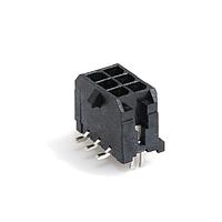 Molex 43045-0615 Shrouded MicroFit 3.0 V SMT Clip DR Tin 6 Ckt