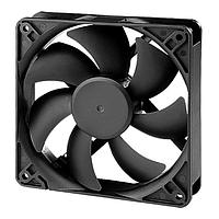 Sunon MFC0251V2-000U-A99 Axial Axial Fan, 120x120x25mm, 12VDC, 93CFM, 0.22"H2O, Vapo, Wire, Auto Restart