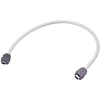 HARTING 33481616A21005 Harting HARTING ix Type B 10pin Industrial Cable Assembly, double ended ix (solder), PUR Gray, 0.7mm