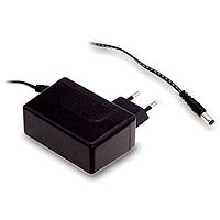 MEAN WELL SGA18E05-P1J Fixed Plugs 15W 5V 3A EU 2.1x5.5 Level VI