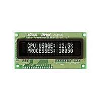 Noritake CU16025-UW2J Character Display Modules 16X2 LCD Compatible VFD Module