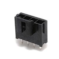 Molex 172286-1304 Power ULTRAFIT 3.5MM 4CKT HDR VT SGL K BLK30AU
