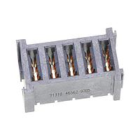 Molex 46562-9205 PCB Receptacles 5 DC Power Circuits Press Fit Tail Vert