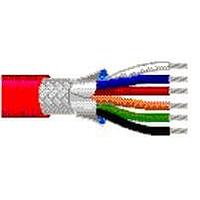 Belden 83556 002100 Audio, Control and Instrumentation 22AWG 6C SHIELD 100ft SPOOL RED