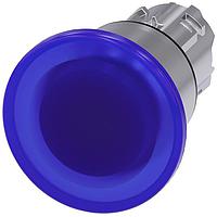 SIEMENS A6X30139843 Mushroom ILLUM. MUSHROOM PUSHBUTTON. 40MM. BLUE
