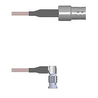 Amphenol Custom Cable Q-0500T000S060i RF Cable Assemblies BNC-SJ/HDBNC-RP G179 60I