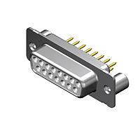 Molex / FCT 173109-1478 D-Sub Connectors - Standard Density FCT DSUB STR PC RCPT 25 PN W/CLINCH