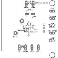 Analog Devices MAXM17724EVKIT# Power Management Specialized Evkit for MAXM17724, 4.5V to 60V Input,