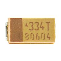 KYOCERA AVX TAJA334K050RNJ Tantalum Solid Standard Grade - Other Various 50V 0.33uF 10% 1206 ESR= 17 Ohm