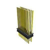 Samtec HTMS-130-54-G-S Headers & Wire Housings Through-hole Micro Header, 0.050" x 0.100" Pitch