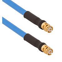 Amphenol SV Microwave FSSMP-085-FSSMP-060 RF Cable Assemblies SMP Straight F SMP Straight F 6"Cable