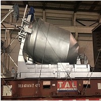 Wondery WDL-ZLQ-5000 Rotary Gas Fired Melting Furnace for making aluminum ingot (5000kg)