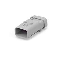 DEUTSCH - TE Connectivity 2320927-3 Housings AS16 HT, Cap, 3P, r educed seal, Code C