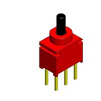 Mountain Switch 108-2US3T1255-EV Toggle Switches SPDT ON-OFF-ON PC