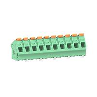 Molex 224934-0010 Fixed Terminal Blocks 15mm Pitch Lever Activated Fixed Mount PCB Term Block 35 Entry LR Term 10 Ckt