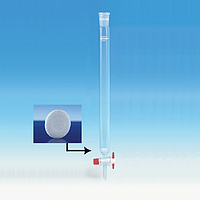 SciLab SL.Col2121.1 DURAN glass Chromatography Column (24/40, Eco-Cock, Filter P2, 1110ml)