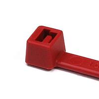 HellermannTyton T50I2M4 Cable Ties MilSpec Cable Tie, 12" Long, MS3367, UL Rated, 50lb Tensile Strength, PA66, Red, 1000/pkg