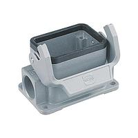 HARTING 19300061290 Housings SURFACE MOUNTING HSG HAN 6B 2 SIDE ENTRY