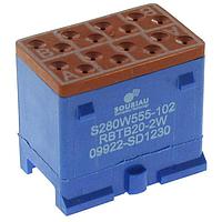 Eaton Souriau-Sunbank RBTB20-2W Feedback Modules 2X8 20GA TERM F/BACK