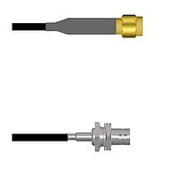 Amphenol Custom Cable Q-680040003144i RF Cable Assemblies SMA-SP/BNC-SJB G174 144I